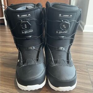 Ride Lasso Jr. Kids Snowboard Boots - Black